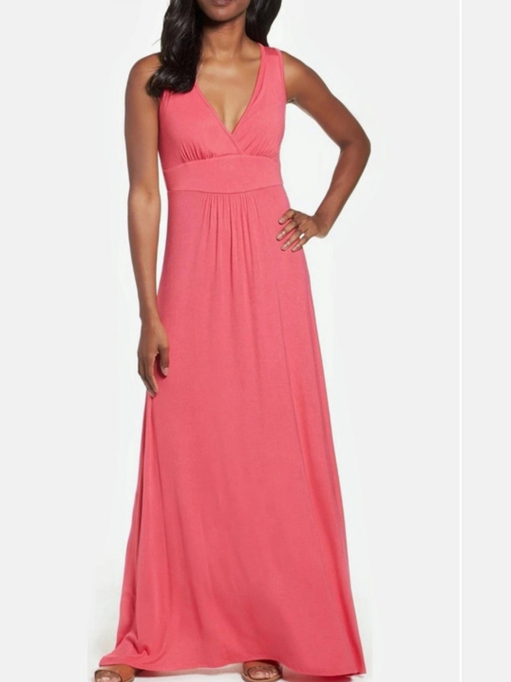 Loveappella Pink Maxi Dress Size S